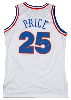 1992-93 Mark Price Game Used and Signed Cleveland Cavaliers Home Jersey (JSA LOA)